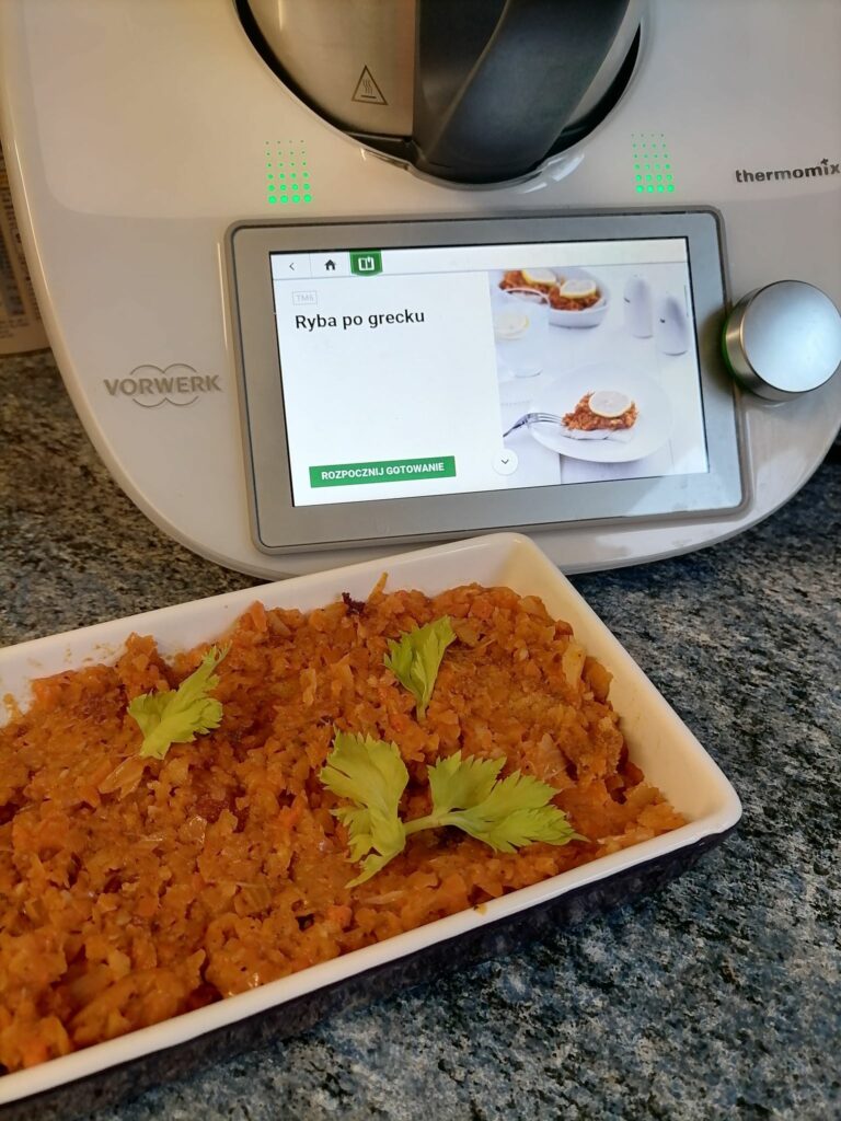 Ryba po grecku na thermomix