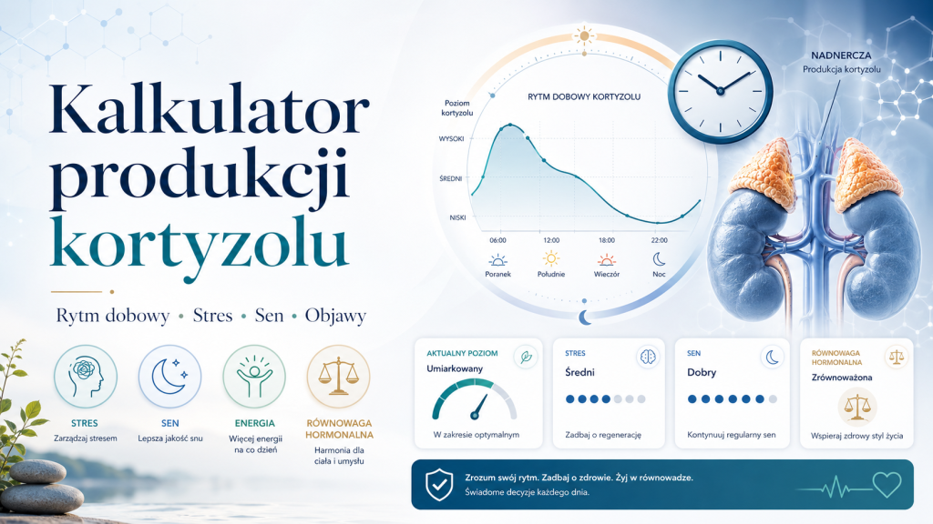 Kalkulator produkcji kortyzolu