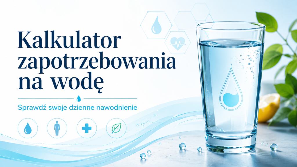 Kalkulator zapotrzebowania na wodę