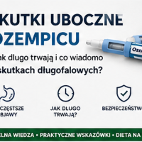 Skutki uboczne Ozempicu – najczęstsze objawy, czas trwania i bezpieczeństwo semaglutydu